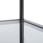 Safavieh Cathal Glass And Mirror Coffee Table , COF6204 - Black / Glass