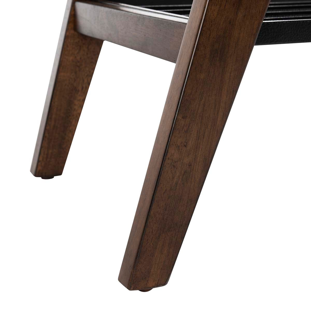 Safavieh Oren 2 Tier Coffee Table , COF6400 - Walnut/Black Metal