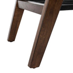 Safavieh Oren 2 Tier Coffee Table , COF6400 - Walnut/Black Metal