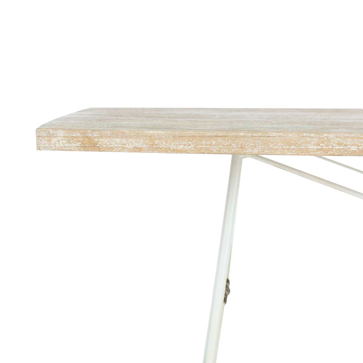 Safavieh Cyprus Coffee Table , COF6500 - White Wash Top/White Legs