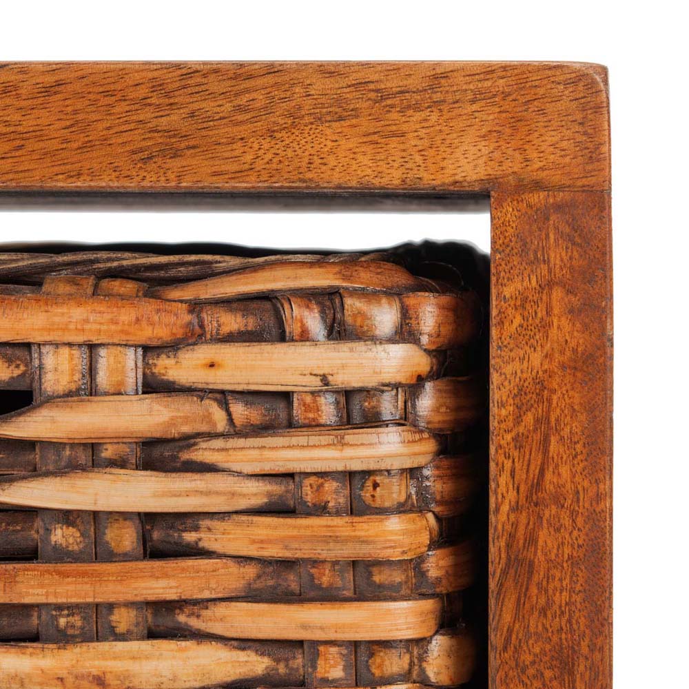 Safavieh Allester 1 Rattan Drawer Coffee Table , COF6504 - Brown/Black