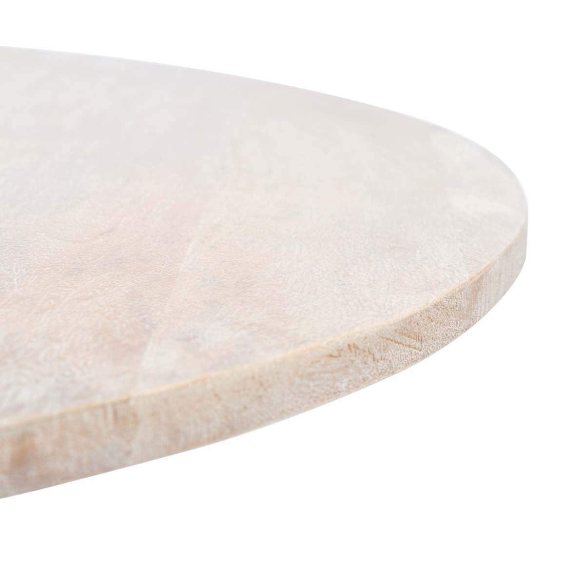 Safavieh Whent Round Coffee Table , COF6507 - Grey White Wash / Black