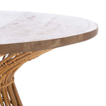 Safavieh Whent Round Coffee Table, COF6507 - Natural/Black