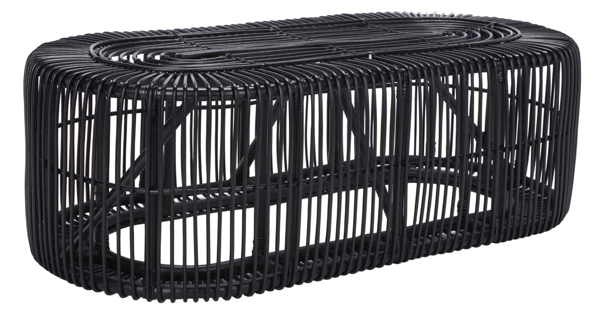 Safavieh Jabez Oval Coffee Table , COF6509 - Black