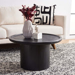 Safavieh Devin Round Pedestal Coffee Table , COF6600 - Black
