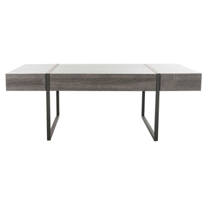 Safavieh Tristan Rectangular Modern Coffee Table, COF7000