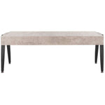 Safavieh Cameron Rectangular Midcentury Modern Coffee Table , COF7008 - Light Grey/Black Metal Legs