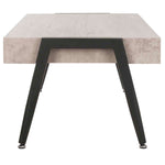 Safavieh Cameron Rectangular Midcentury Modern Coffee Table , COF7008 - Light Grey/Black Metal Legs