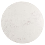 Safavieh Mila Pedestal Coffee Table , COF7200 - White Marble/White