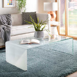 Safavieh Crysta Ombre Glass Coffee Table , COF7300 - Clear/White