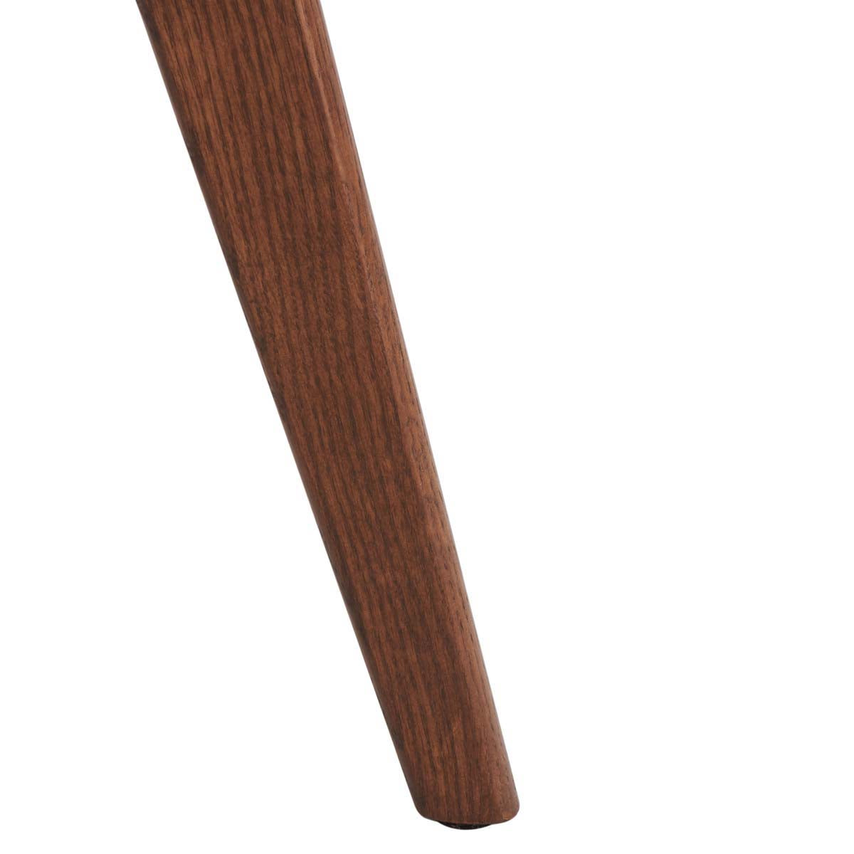 Safavieh Syrio Round Marble Coffee Table , COF8100 - Marble / Walnut