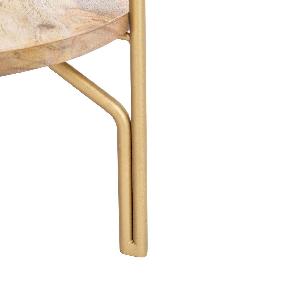 Safavieh Flora Round Coffee Table , COF9005 - Natural/Brass