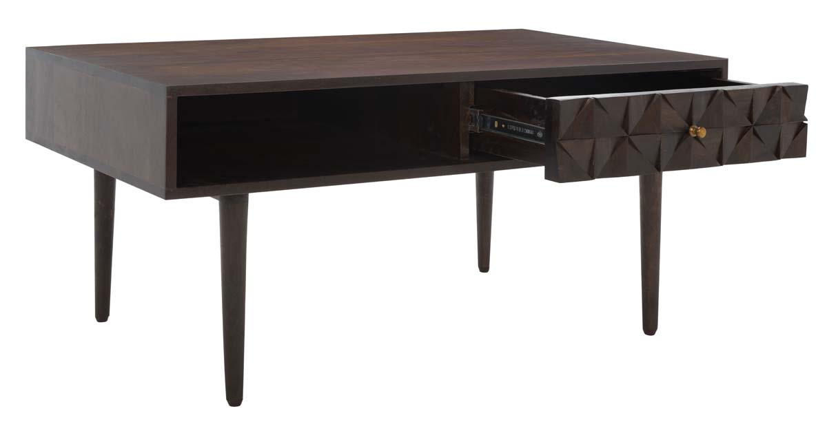 Safavieh Lexington Coffee Table , COF9006 - Walnut