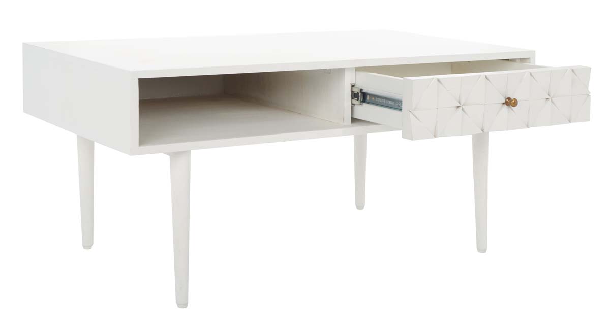 Safavieh Lexington Coffee Table , COF9006 - White Wash