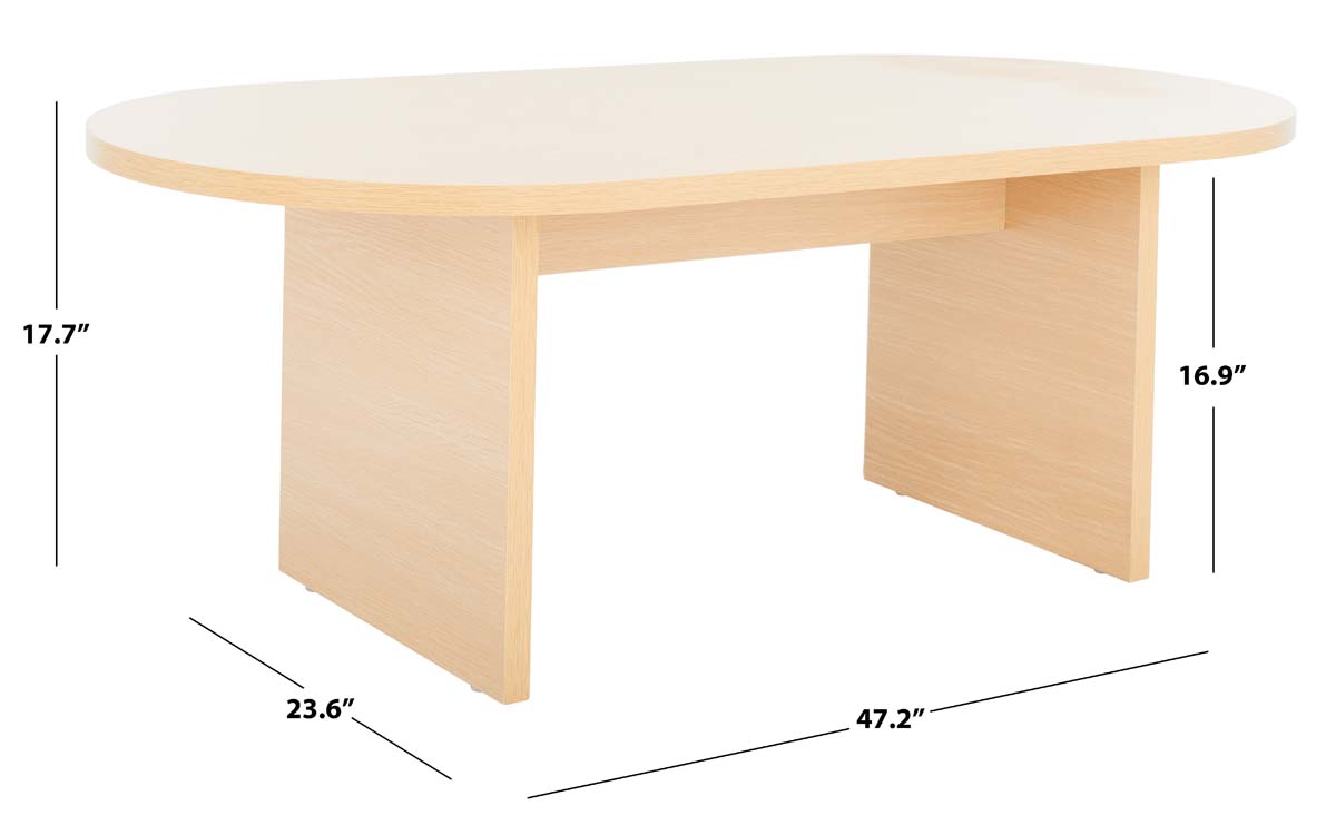 Safavieh Gareth Coffee Table , COF9301 - Natural