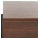 Safavieh Jaxith Coffee Table , COF9304 - Walnut / Black