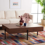Safavieh Jaxith Coffee Table , COF9304 - Walnut / Black
