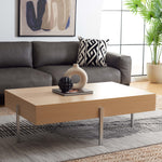 Safavieh Jaxith Coffee Table , COF9304 - Natural / Silver