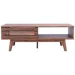 Safavieh Rori 1 Shelf Coffee Table , COF9600 - Walnut