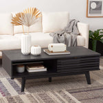 Safavieh Rori 1 Shelf Coffee Table , COF9600 - Black