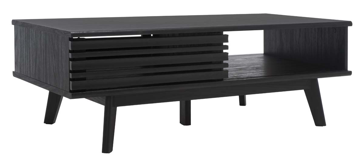 Safavieh Rori 1 Shelf Coffee Table , COF9600 - Black