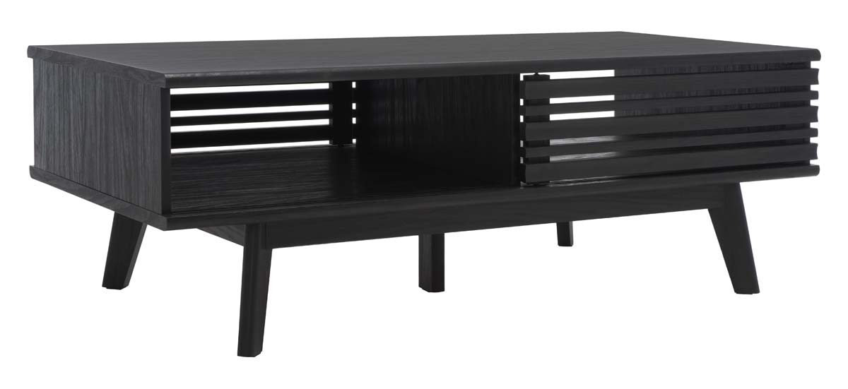 Safavieh Rori 1 Shelf Coffee Table , COF9600 - Black