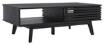 Safavieh Rori 1 Shelf Coffee Table , COF9600 - Black