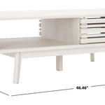 Safavieh Rori 1 Shelf Coffee Table , COF9600 - White
