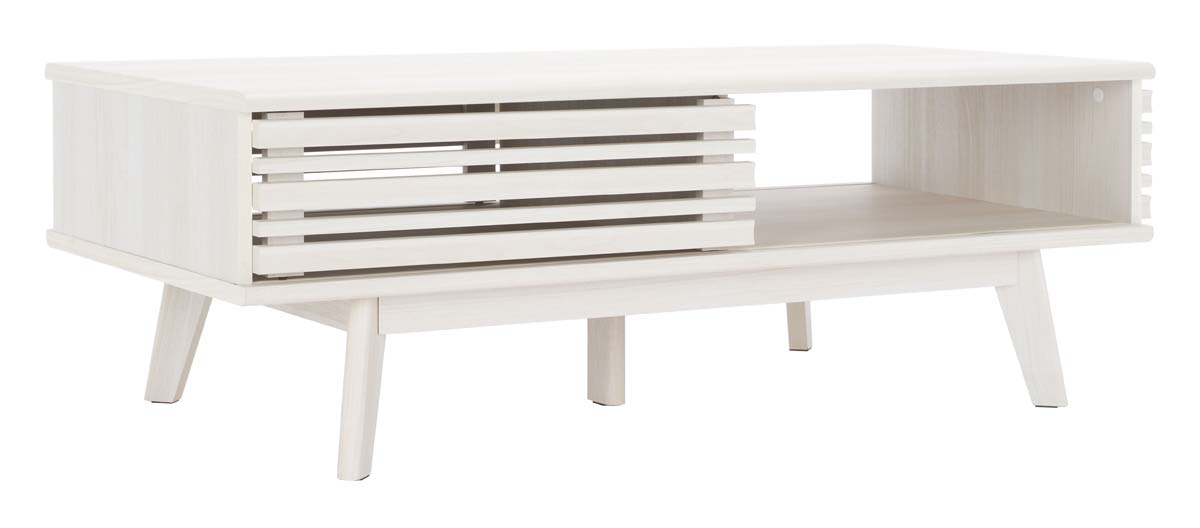 Safavieh Rori 1 Shelf Coffee Table , COF9600 - White