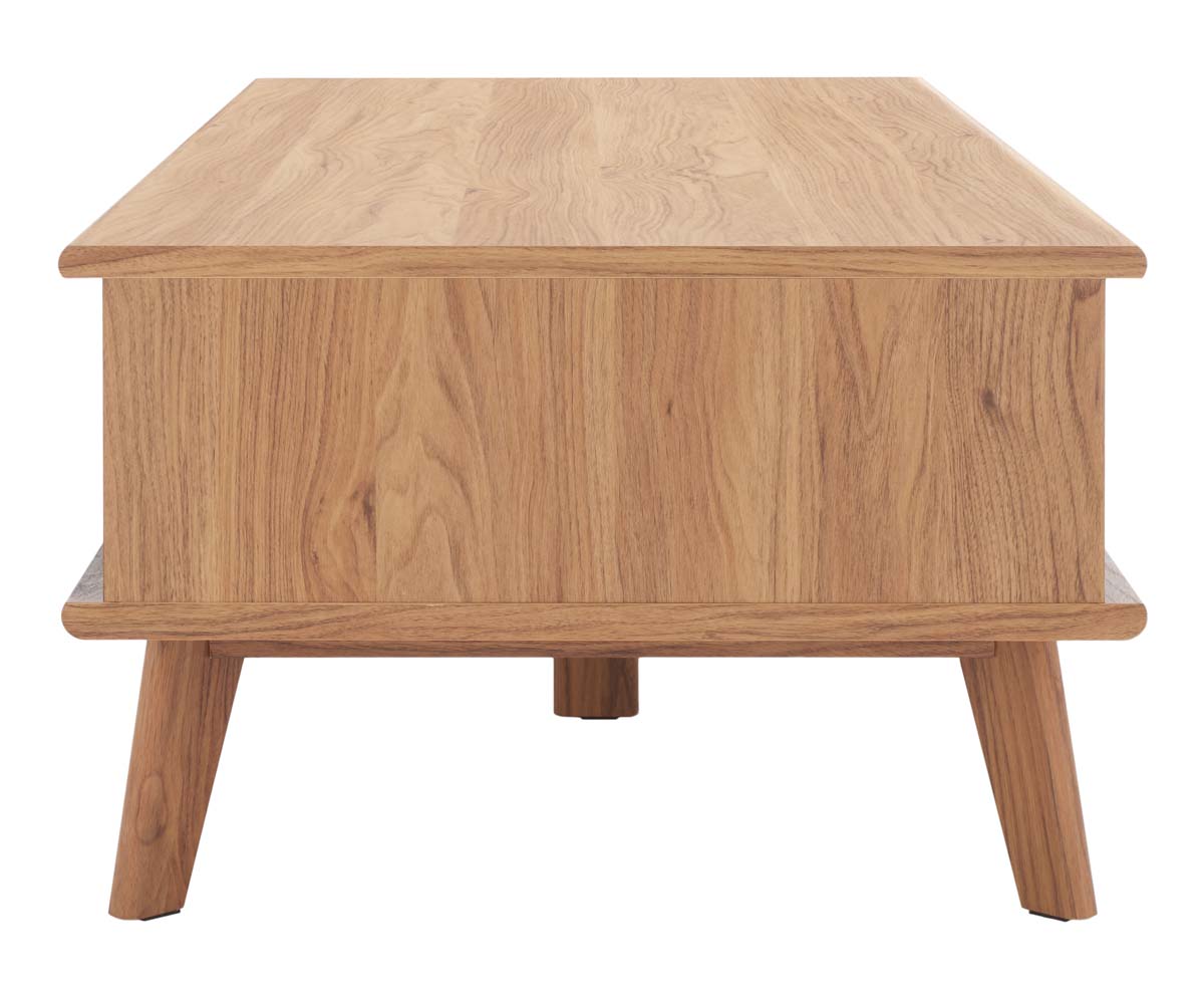 Safavieh Rori 1 Shelf Coffee Table , COF9600 - Oak