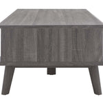 Safavieh Rori 1 Shelf Coffee Table , COF9600 - Distressed Black