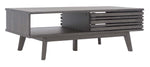 Safavieh Rori 1 Shelf Coffee Table , COF9600 - Distressed Black