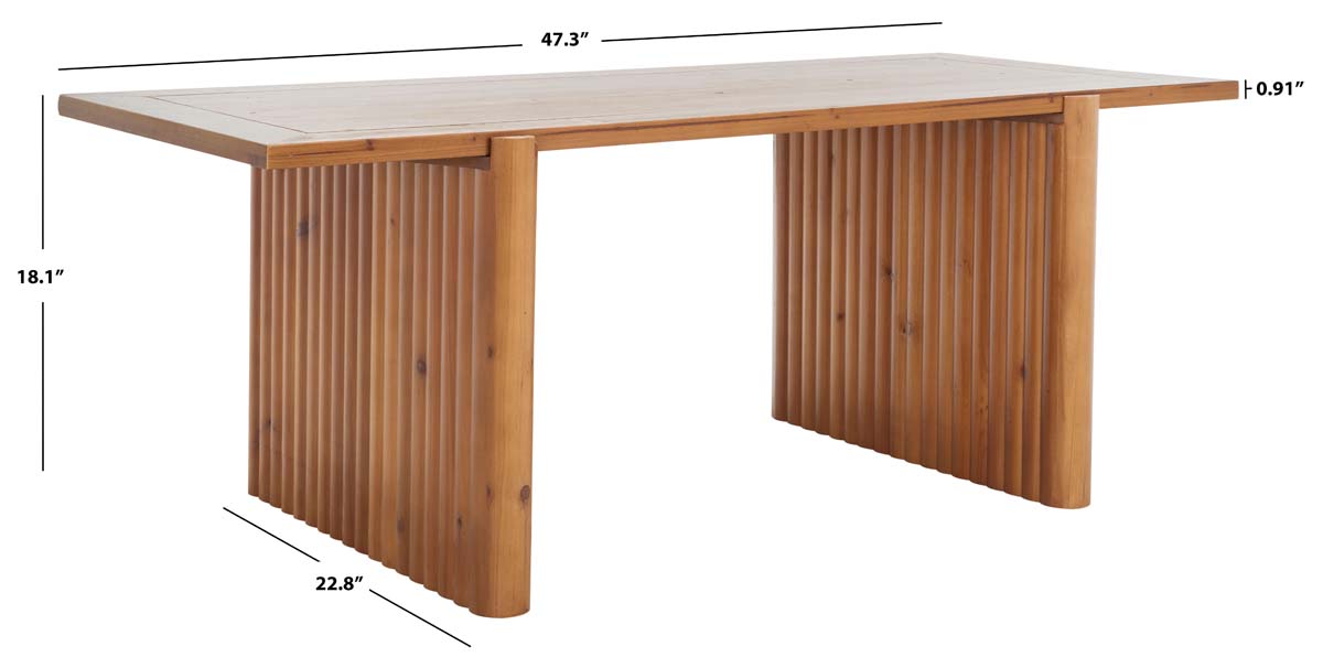 Safavieh Buckley Rectangle Coffee Table , COF9701 - Brown