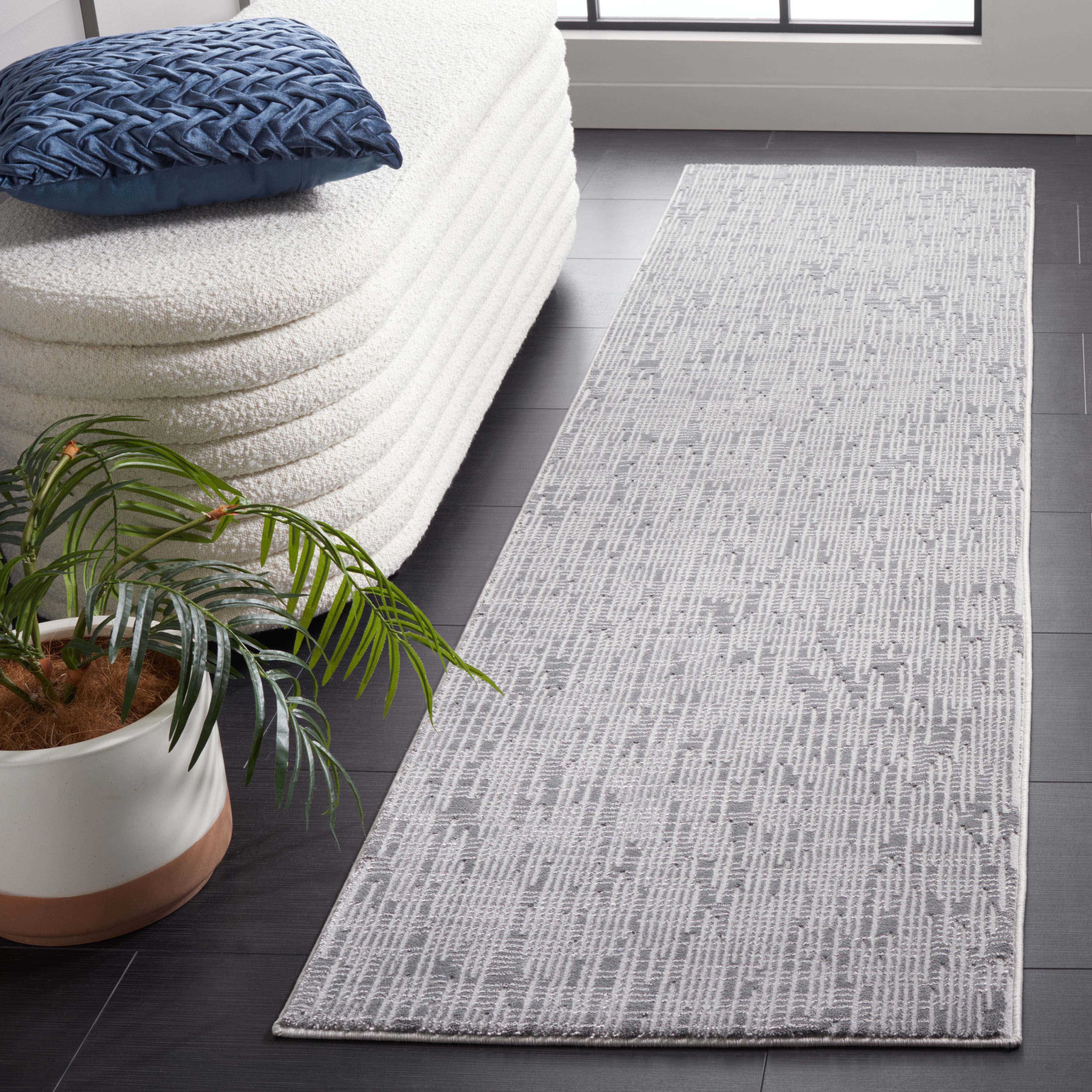 Safavieh Continental 106 Rug, CON106 - Dark Grey / Light Grey