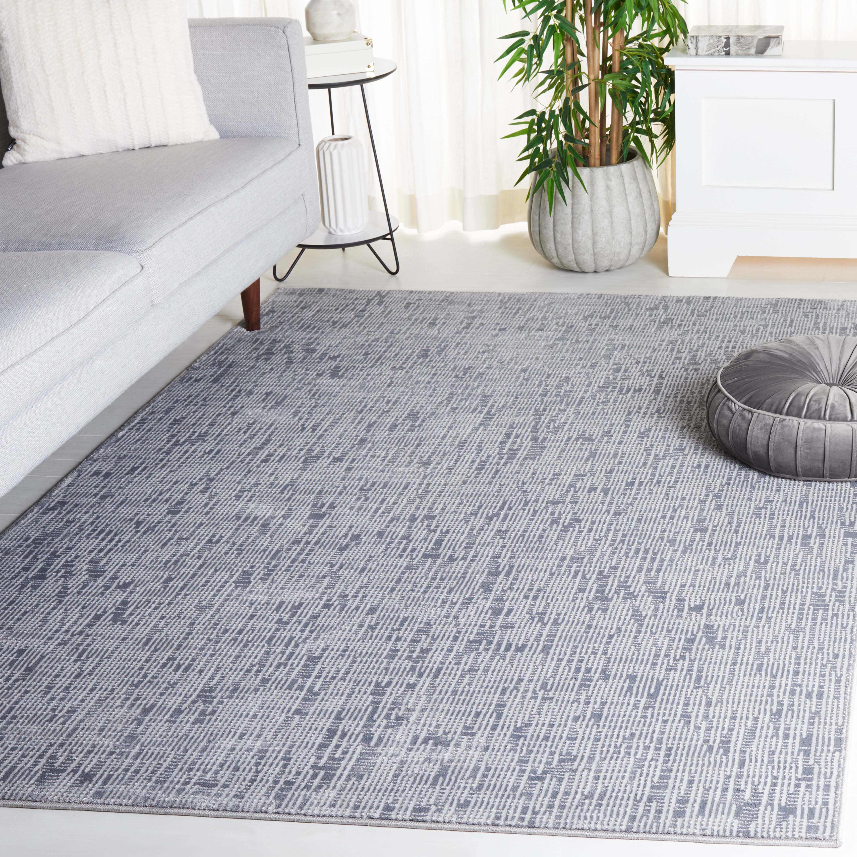Safavieh Continental 106 Rug, CON106 - Dark Grey / Light Grey