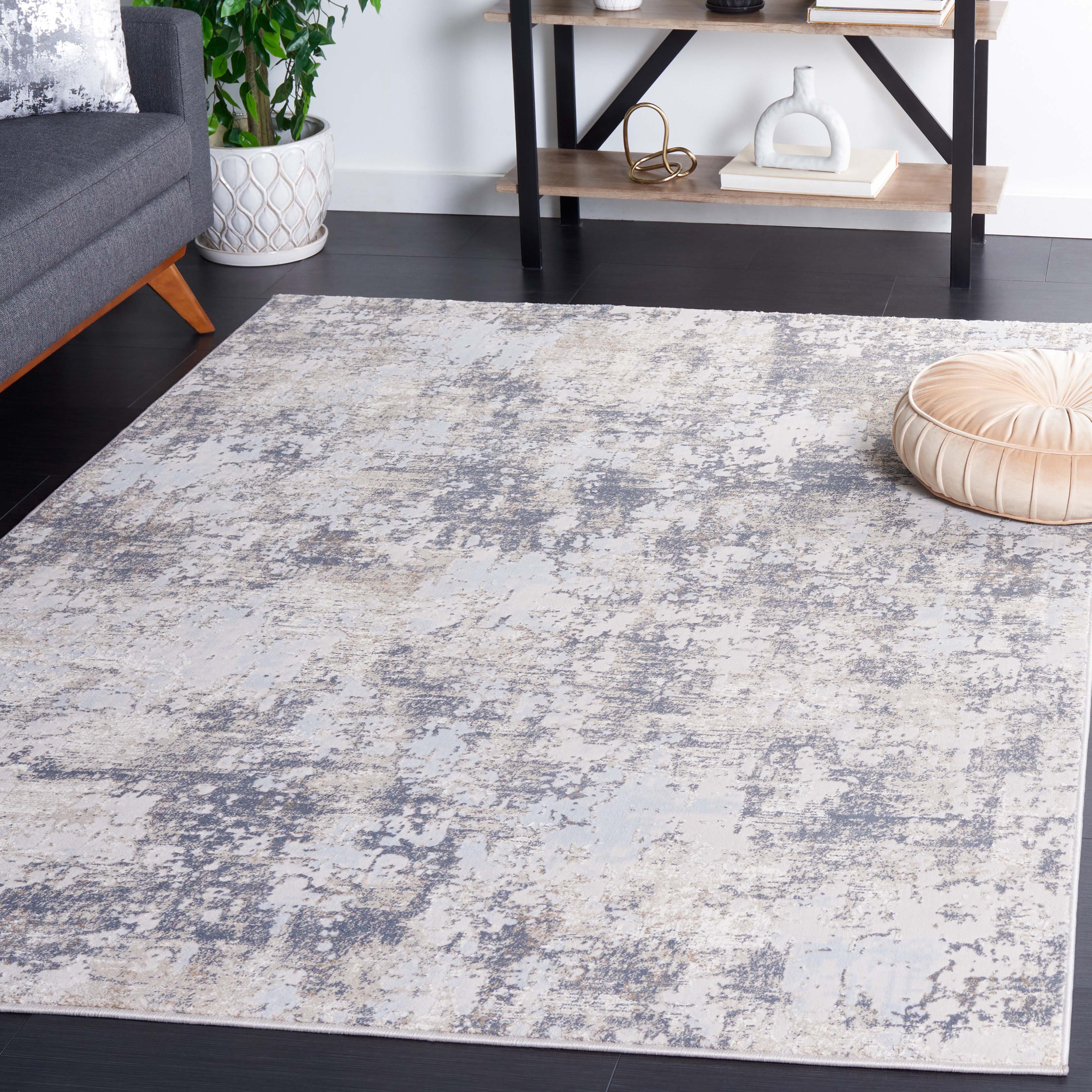 Safavieh Continental 112 Rug, CON112 - Light Beige / Dark Grey