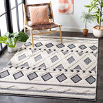 Safavieh Cottage 200 Rug, COT200 - Ivory / Dark Grey