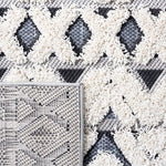 Safavieh Cottage 210 Rug, COT210 - Ivory / Dark Grey