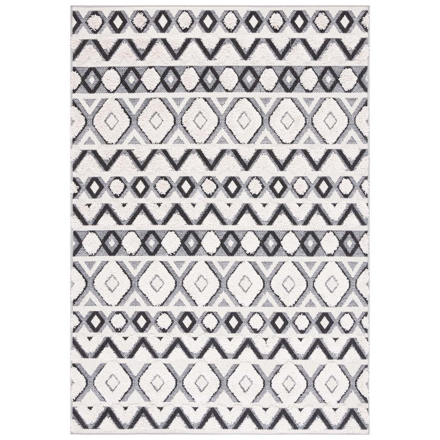Safavieh Cottage 210 Rug, COT210 - Ivory / Black