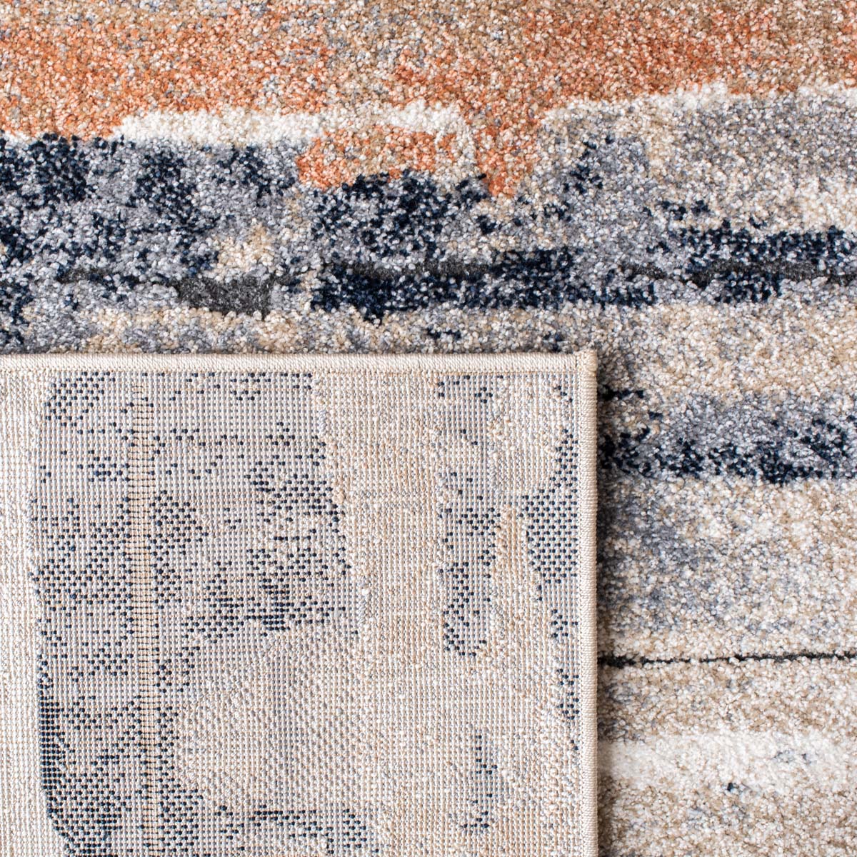 Safavieh Coppertone 351 Rug, CPN351 - Ivory / Navy