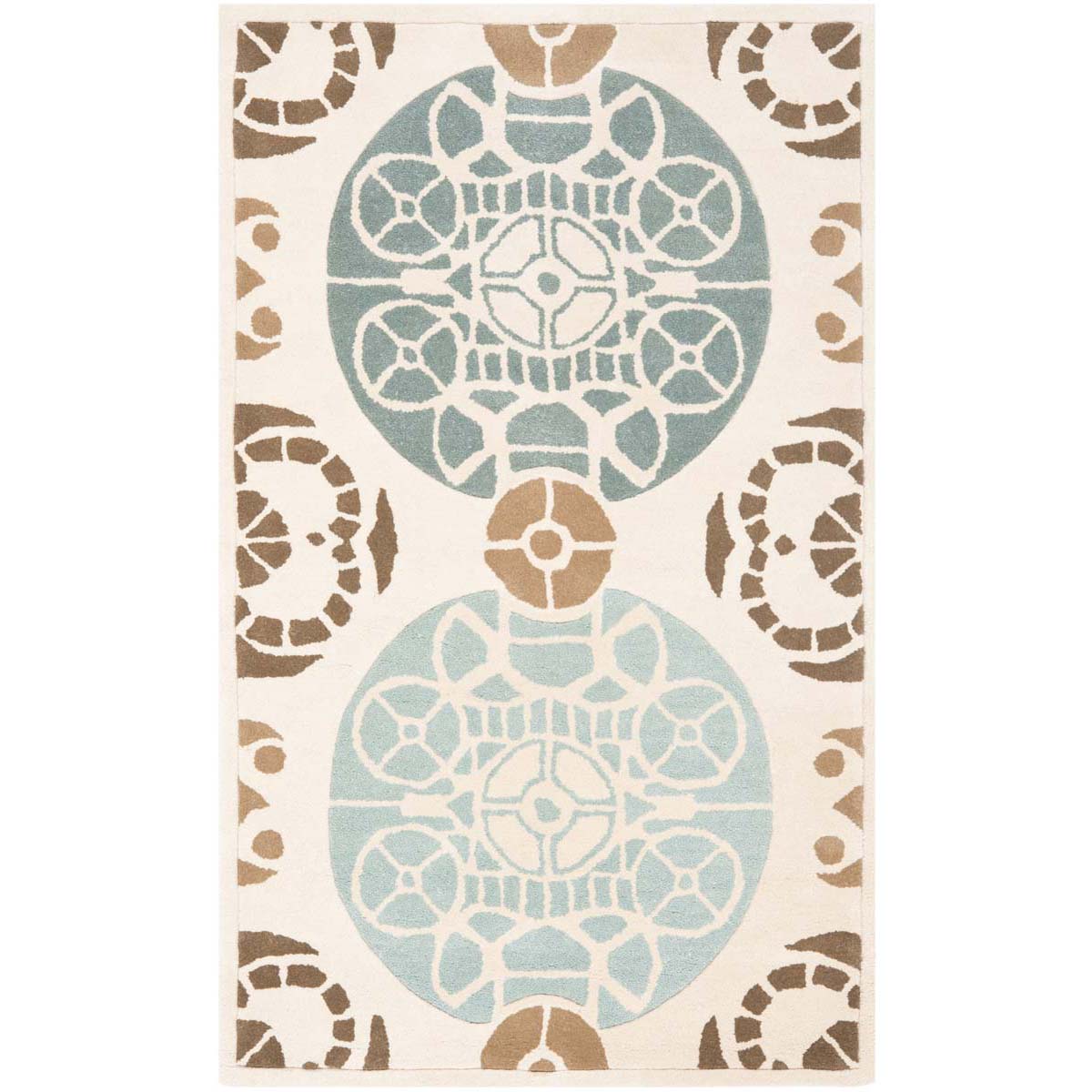 Safavieh Capri 353 Rug, CPR353 - Beige / Blue