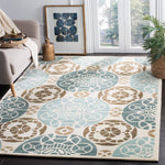 Safavieh Capri 353 Rug, CPR353 - Beige / Blue