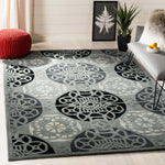 Safavieh Capri 353 Rug, CPR353 - Grey / Black