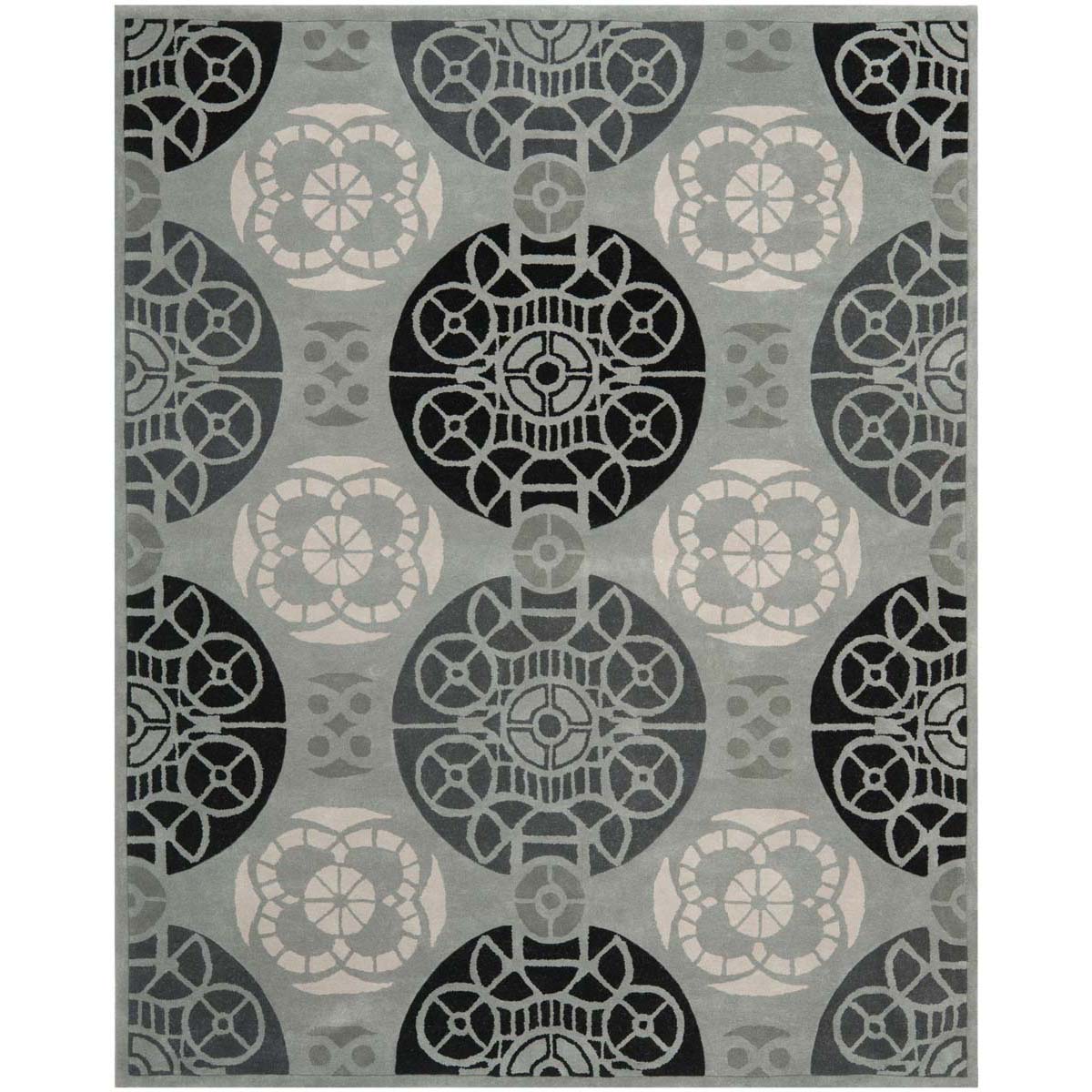 Safavieh Capri 353 Rug, CPR353 - Grey / Black