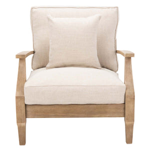 Safavieh Couture Martinique Wood Patio Armchair, CPT1011