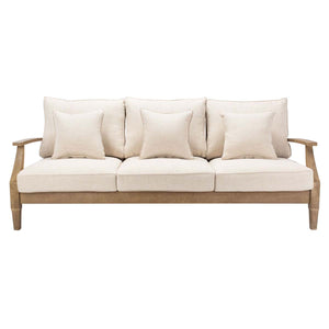 Safavieh Couture Martinique Wood Patio Sofa, CPT1013