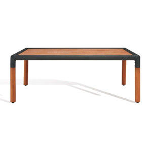Safavieh Tommy Metal And Wood Patio Coffee Table, CPT1029