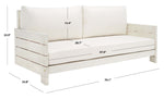 Chrissie Wood Patio Sofa