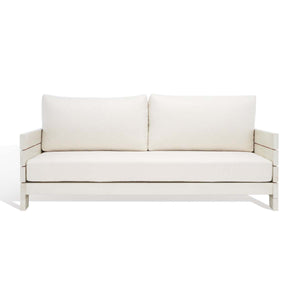Safavieh Couture Chrissie Wood Patio Sofa, CPT1033