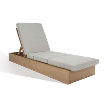 Safavieh Vincent Wood Chaise Lounge Chair , CPT1043
